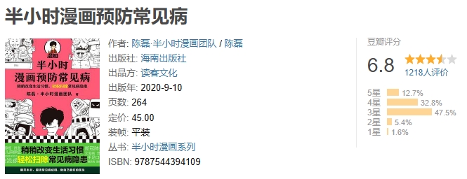 半小时漫画预防常见病