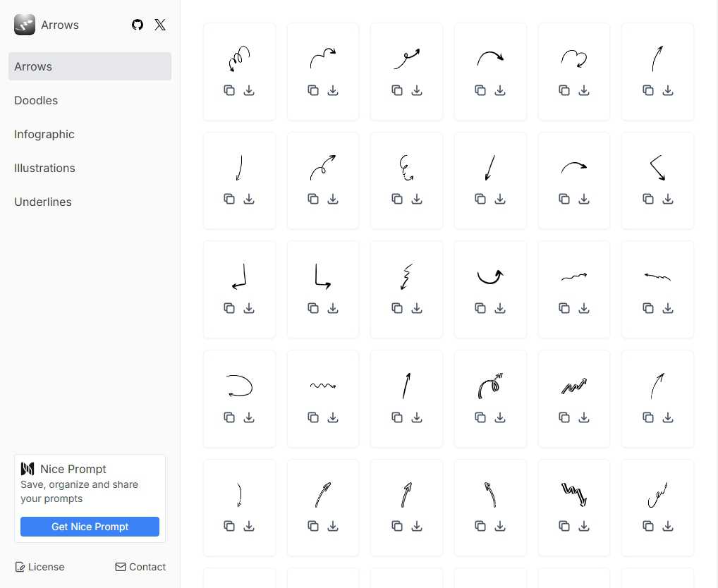 HandyArrows 网站截图
