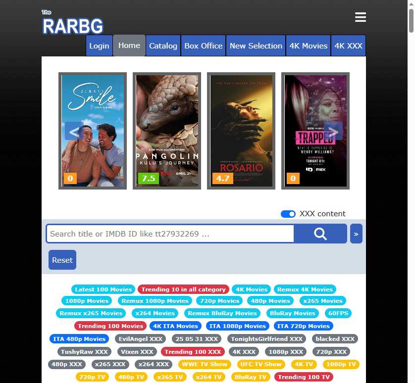 The RarBg