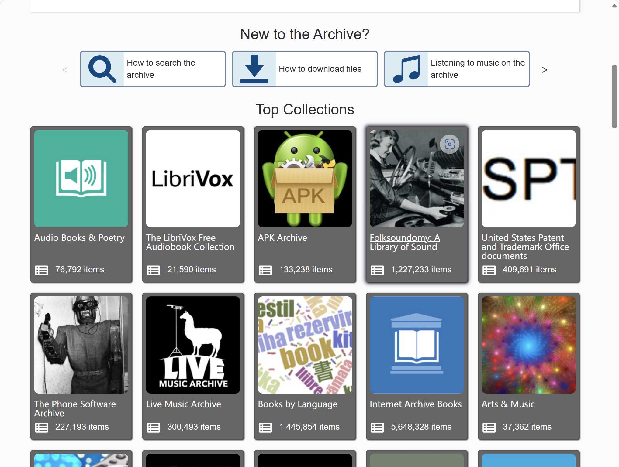 internet archive